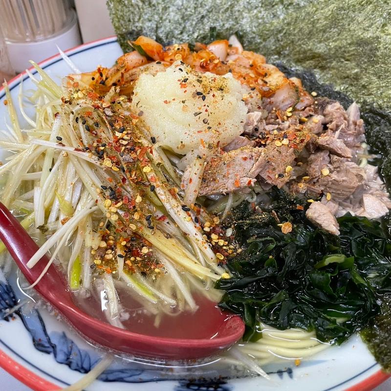 塩もやしラーメン＋ネギ＋海苔(ラーメンショップ 122号騎西店)