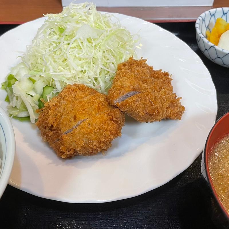 ヒレかつ定食(とんかつ まる一)