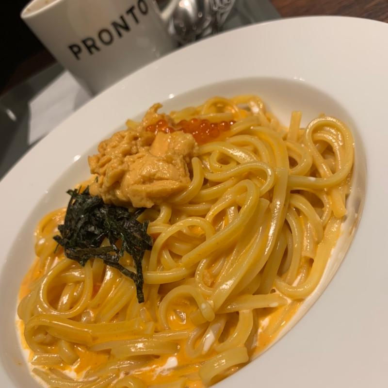 ウニといくらのクリームパスタ(プロント 仙台青葉通り店 （PRONTO）)
