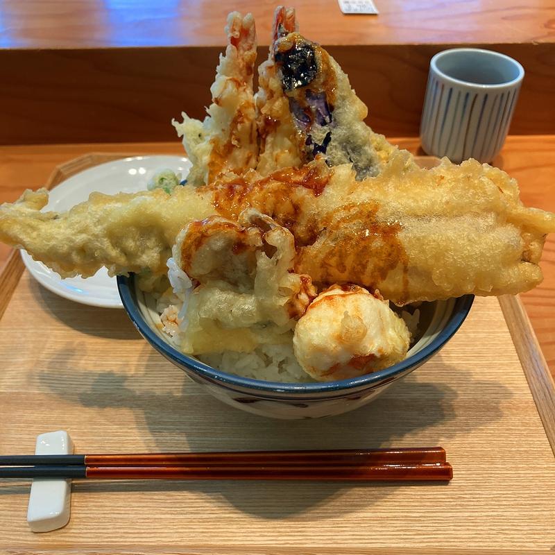 大穴子天丼(弥平)