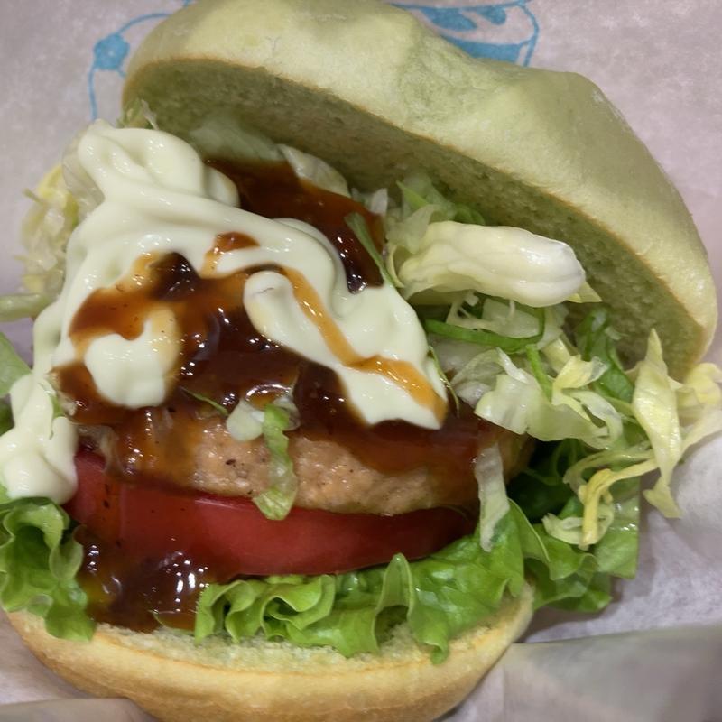 グリーンバーガー照り焼きマヨソース(モスバーガー アリオ北砂店)