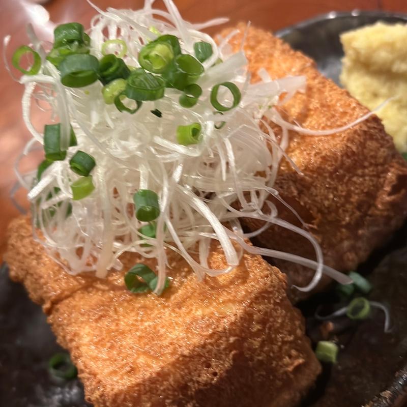 厚揚げ豆腐(横浜骨付き鶏 まる金)