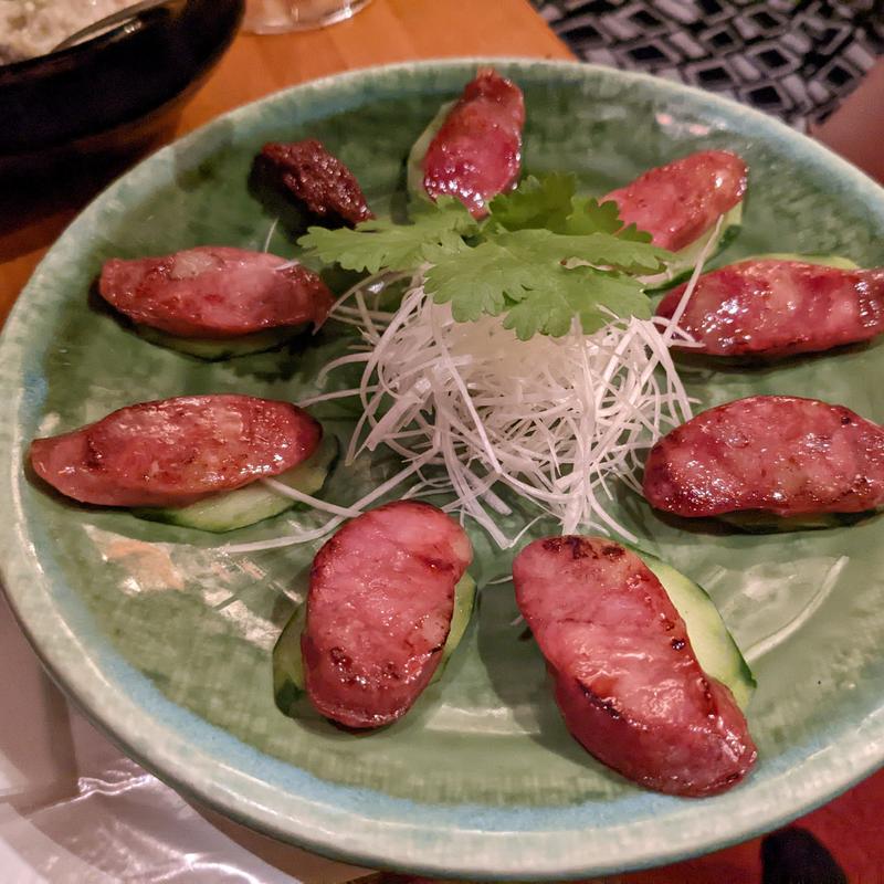 腸詰ソーセージ(餃子坊　豚八戒)