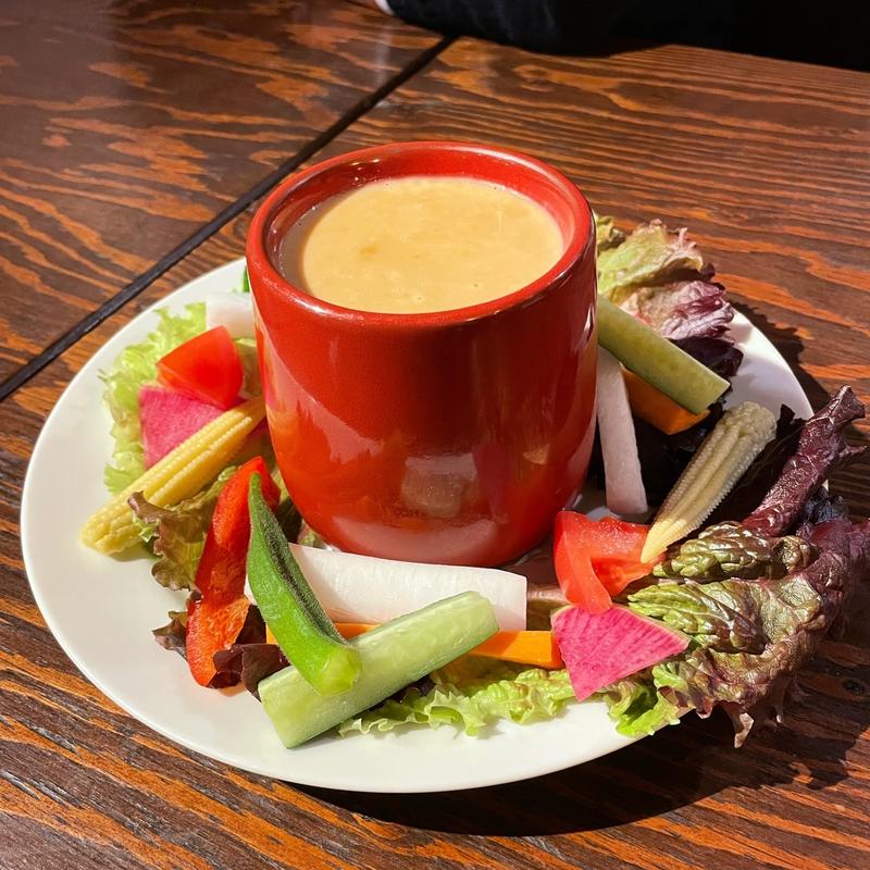 新鮮野菜のバーニャカウダ(イタリア食堂 Ciao!!)