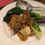 牛ほほ肉のコンフィ