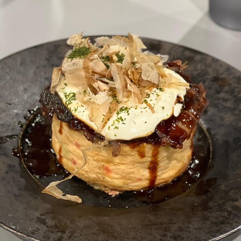 進化系メレンゲお好み焼き　ブタ玉(メレンゲ)