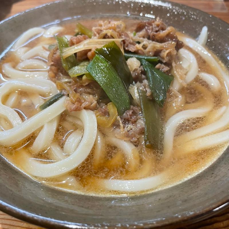 肉うどん(牧のうどん 久山店)
