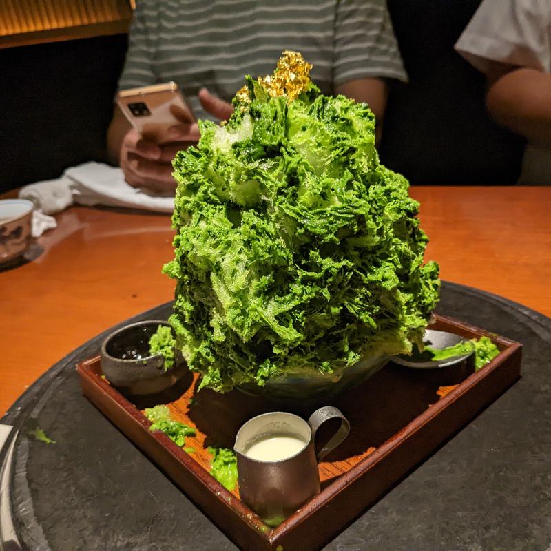 抹茶かき氷(蕃 YORONIKU)