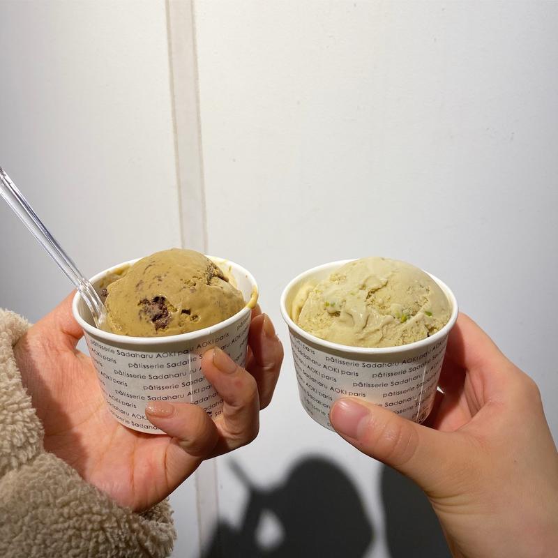 グラスピスタッシュ(パティスリー・サダハル・アオキ・パリ 渋谷ヒカリエ ShinQs 東横のれん街店)