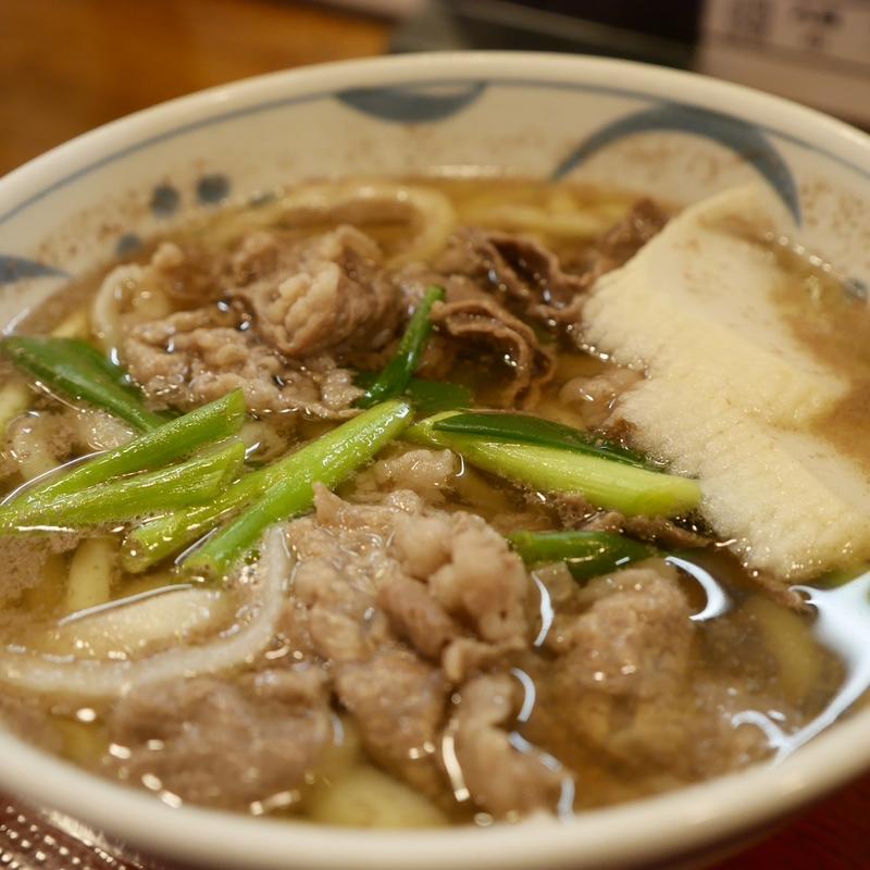 肉うどん(さぬき手打ちうどん 錢形)