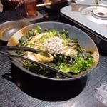 三陸産わかめとしらすの昆布茶サラダ(彩のごとく 炭火と旬菜)