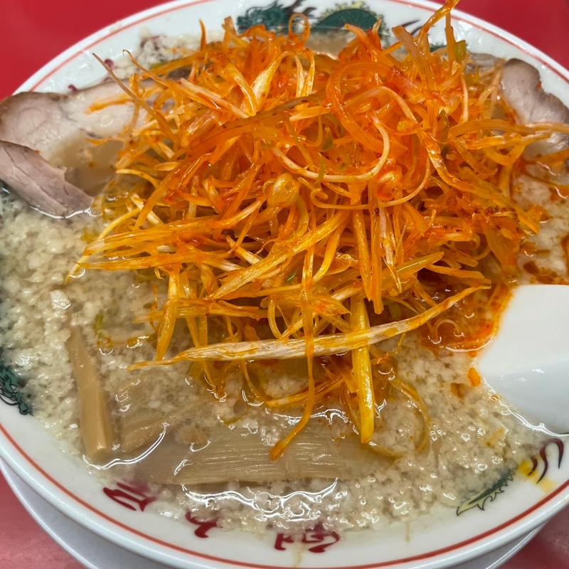 コク旨辛ネギラーメン(京都北白川ラーメン魁力屋 五反田店)