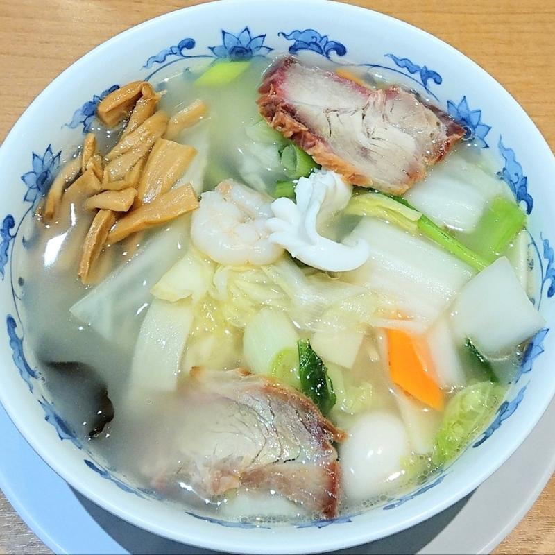 五目つゆそば(崎陽軒(キヨウケン) 中華食堂横浜ポルタ店)