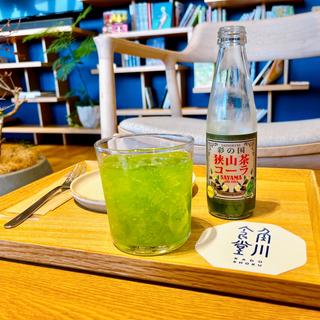 狭山茶コーラ(角川食堂)