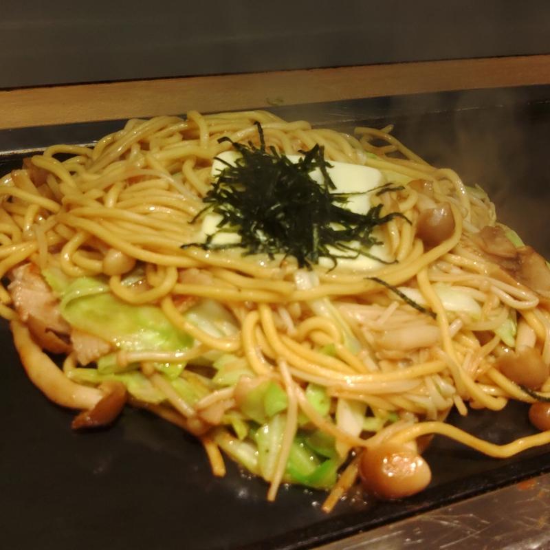 塩焼きそば(お好み焼き酒場O)