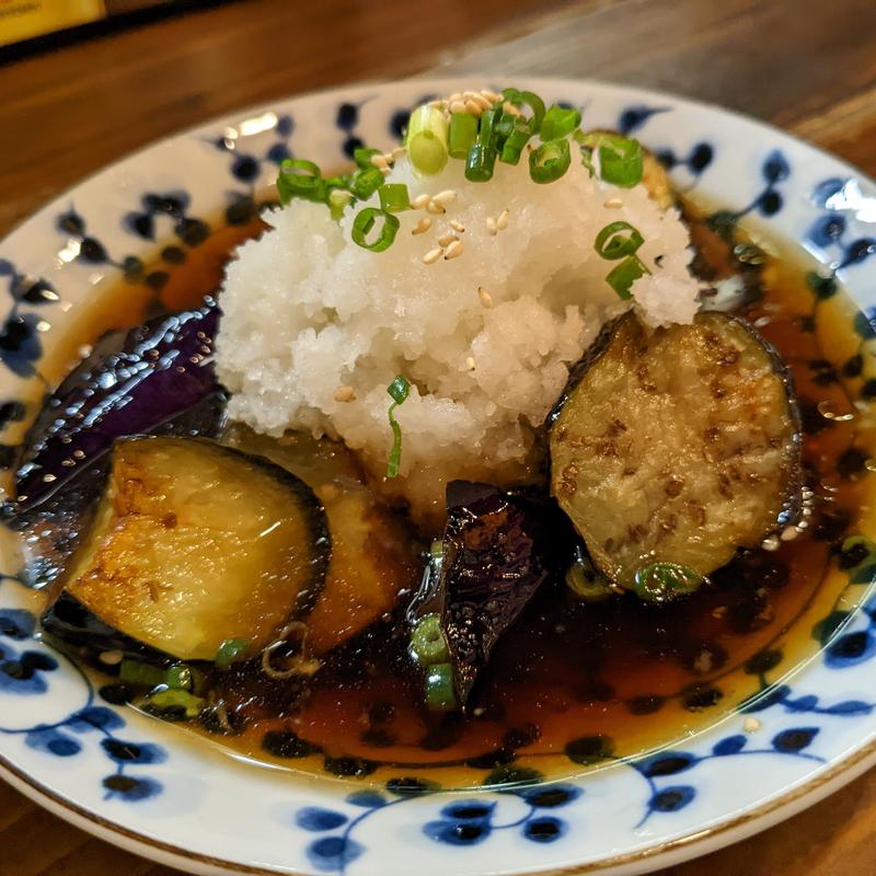 茄子の煮浸しおろしがけ(なんしゅう家)
