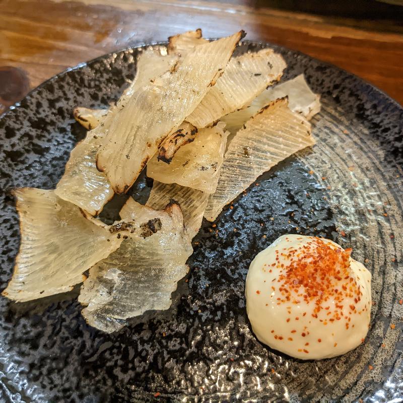 炙りえいひれ(なんしゅう家)