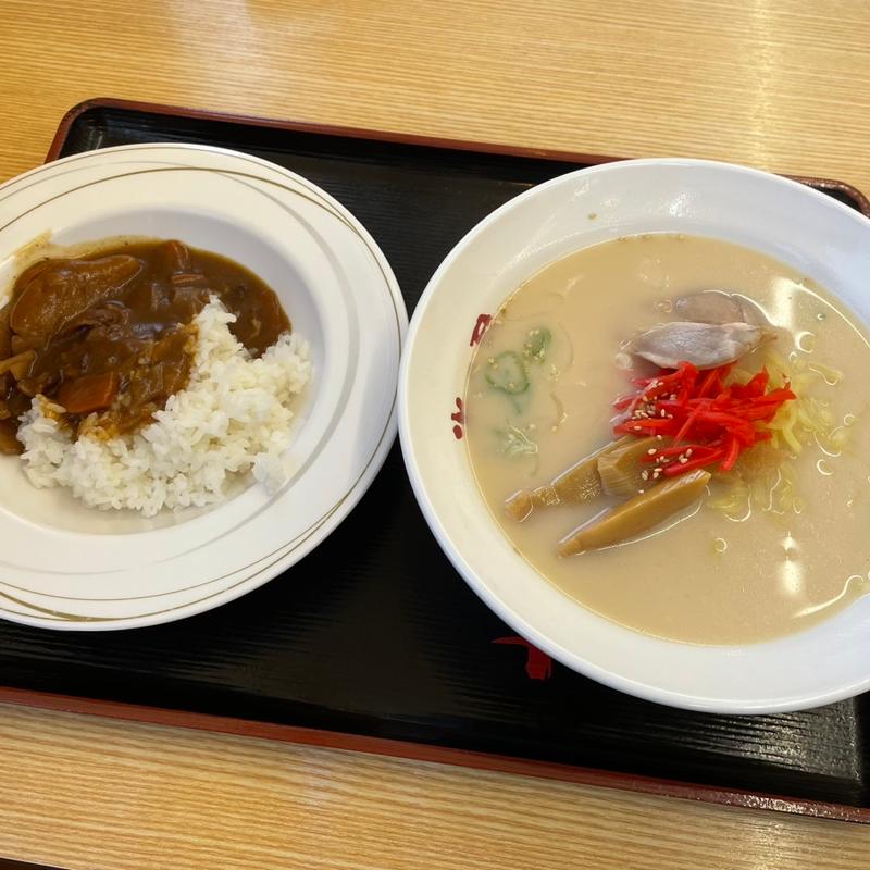 ハーフカレー(大衆食堂　半田屋 六丁の目店 （【旧店名】めしのはんだや）)