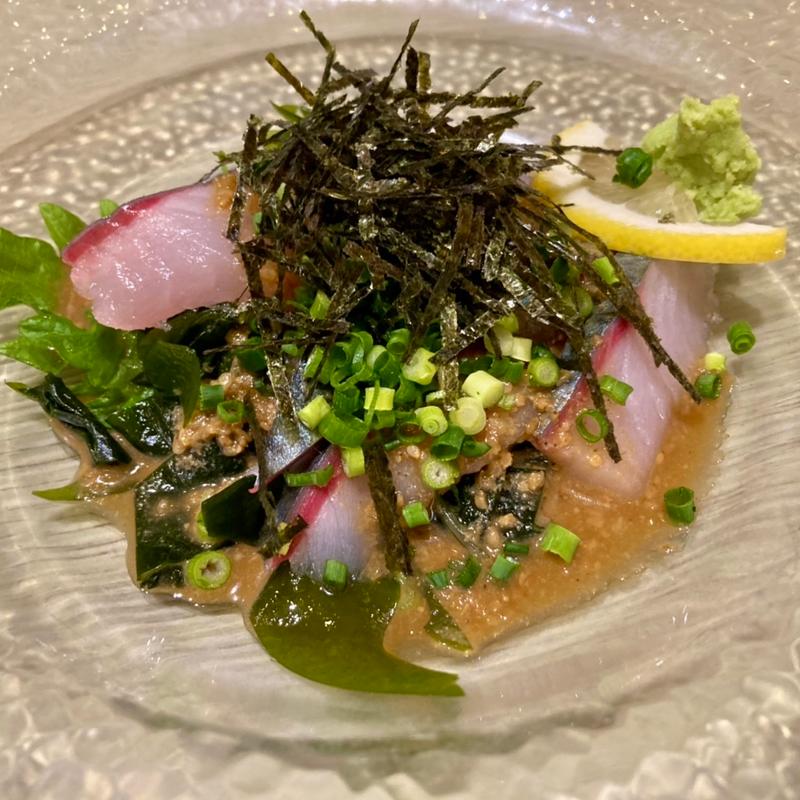 胡麻鯖(海鮮処 松月亭 博多本店)