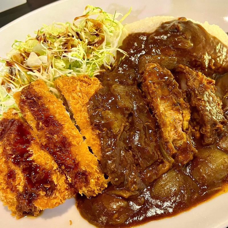 カツカレー(キッチン ニューほしの)