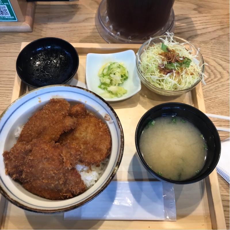 ヒレカツ丼セット(新潟カツ丼タレカツ飯田橋店
)
