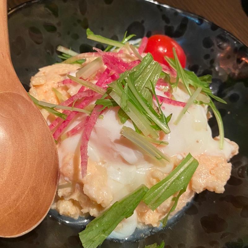 明太子のポテトサラダ(みます屋 おくどはん)