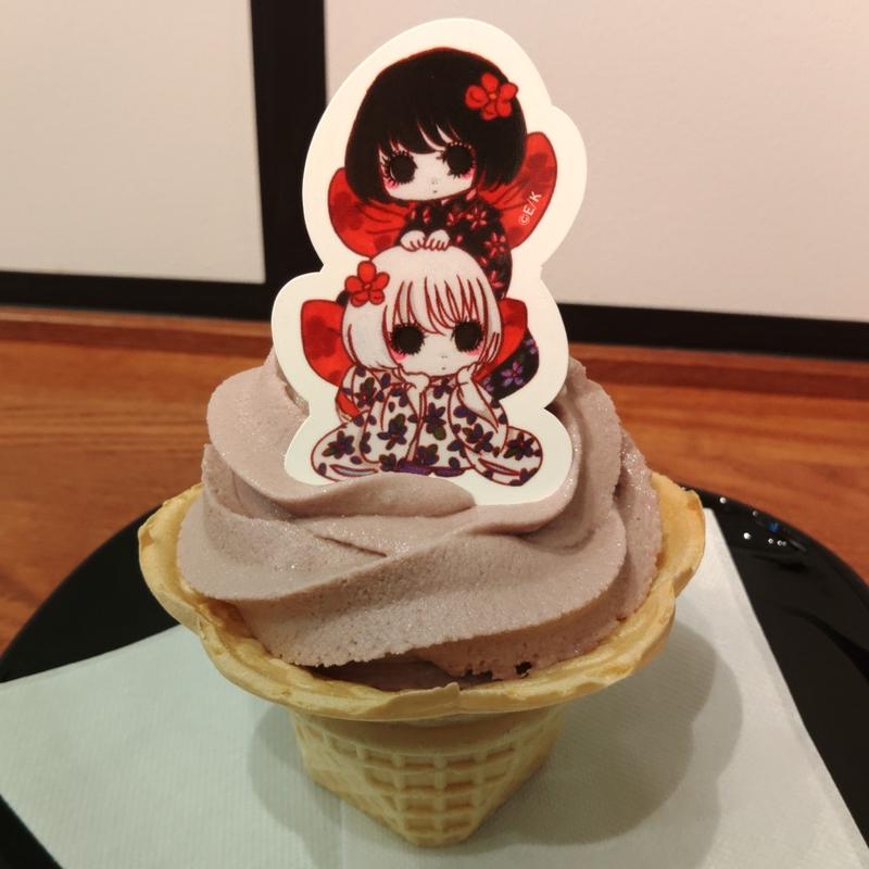 座敷童子のあずきソフト(マンガカフェ)