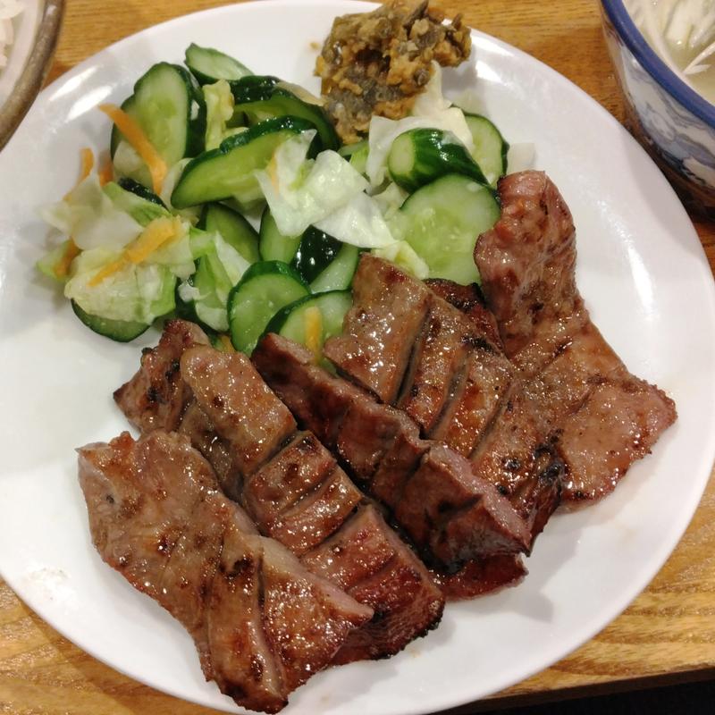 牛タン炭火焼定食 しお味(味の牛たん 喜助 一番町本店 （きすけ）)