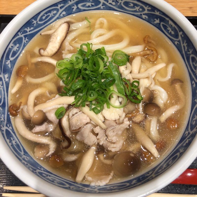 あんかけうどん　豚肉と4種きのこ(うどん宮武 )