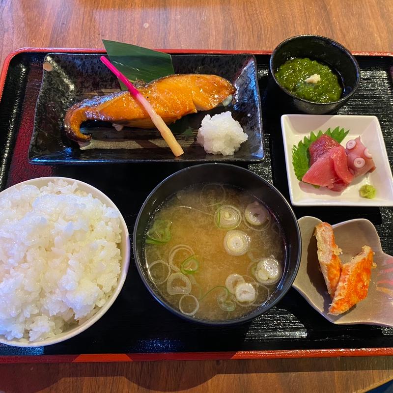 銀タラみりん漬け焼き定食(仙台銀座 金太郎 )