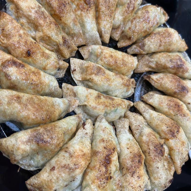 円盤餃子(餃子 照井 飯坂本店)