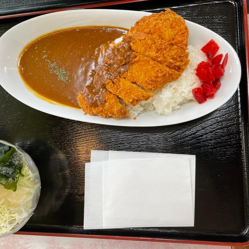カツカレー定食(とんかつまい泉 三芳PA 下り)