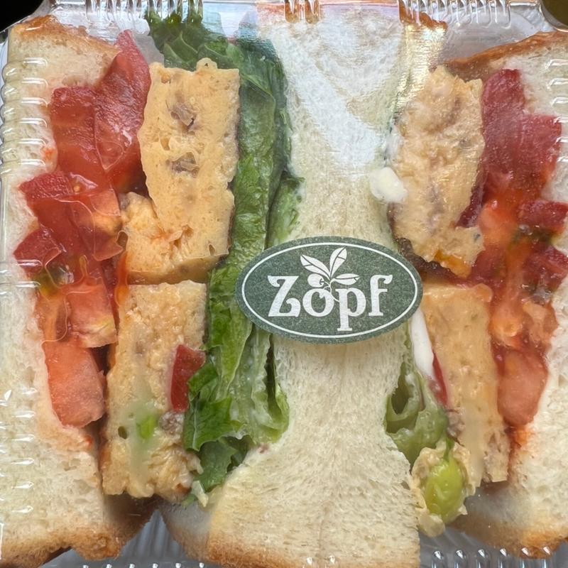 オムレツサンド(バックシュトゥーベ ツオップ （Backstube Zopf）)