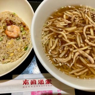 ロースー麺（半炒飯）(南国酒家 原宿麺飯房 東京ソラマチ店)