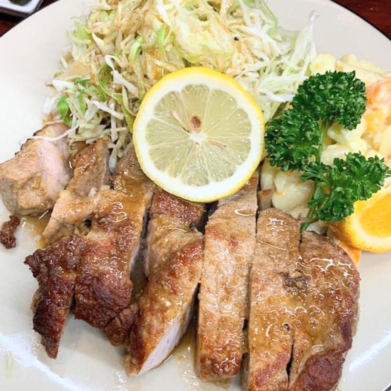 ポークソテー定食(とんかつ赤城)