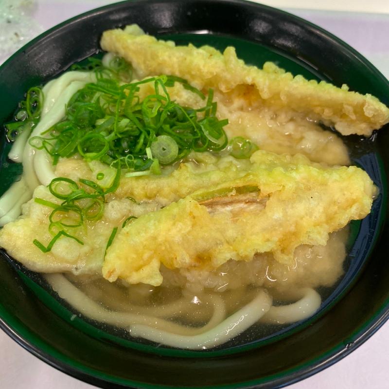 ごぼう天うどん(ビッグスカイ)