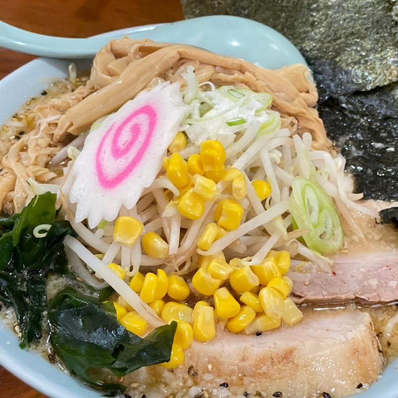 塩チャーシュー3枚＋海苔＋メンマ(ラーメンショップ 佐野店)