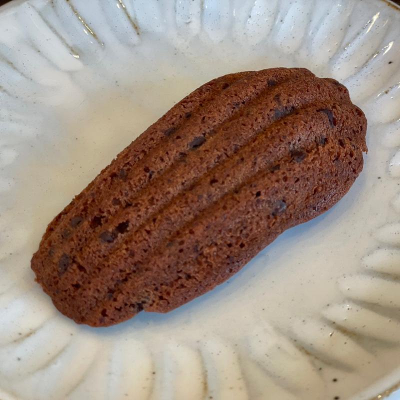 マドレーヌ(ダークチョコ入り)(サンドグラスカフェ （Sandglass cafe）)