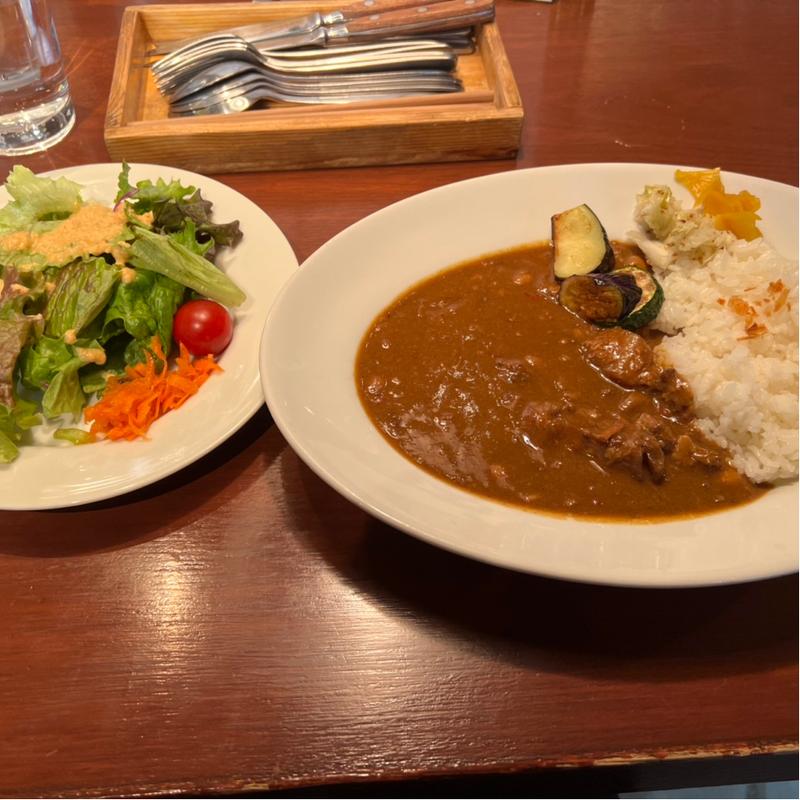 コリコリ軟骨ソーキカレー(クラフトビアマーケット 虎ノ門店)