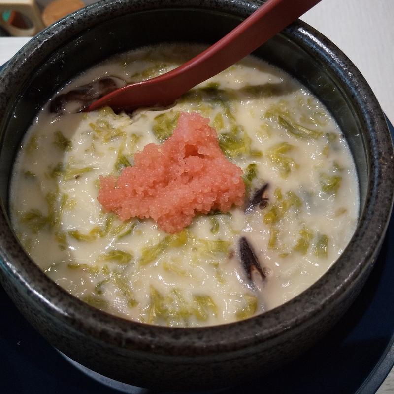 あおさとたらこの茶碗蒸し(はま寿司 蒲田駅南店 )