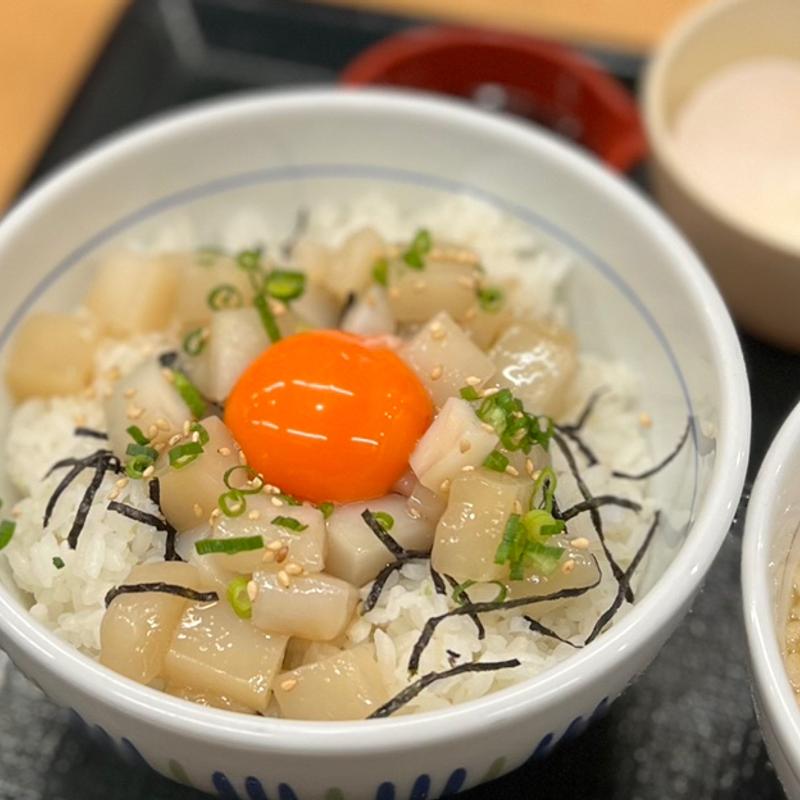 漬けいかユッケ丼(なか卯 すすきの西店 )