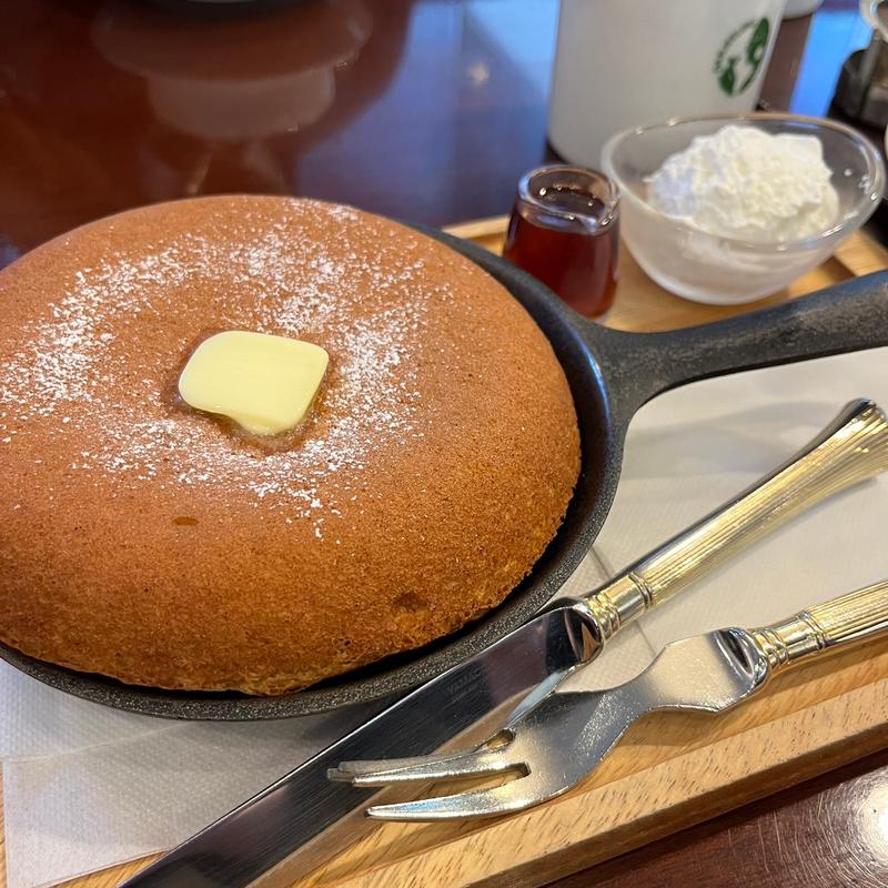 紅茶のパンケーキ(ザ・ダージリン新百合ヶ丘店)