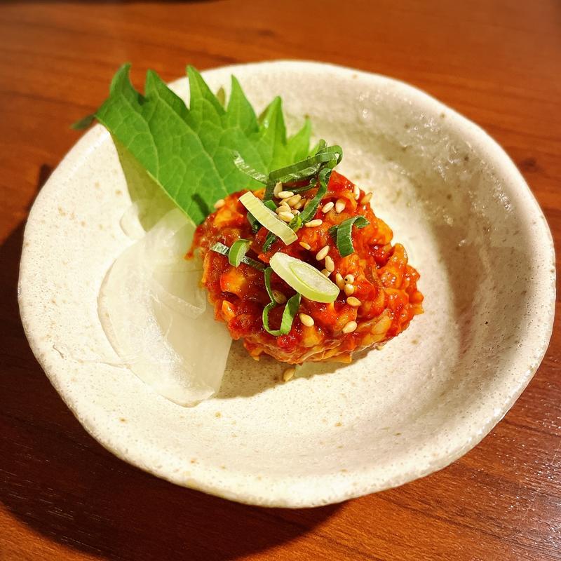 お通し(ネギタンホルモン寺山)