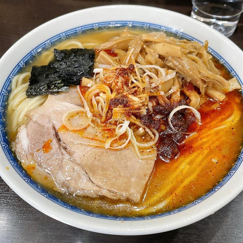 塩ラーメン 辛味(中華そば べんてん)