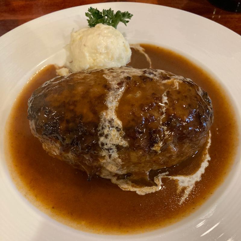 自家製デミグラスソースハンバーグ(キッチンパパ )