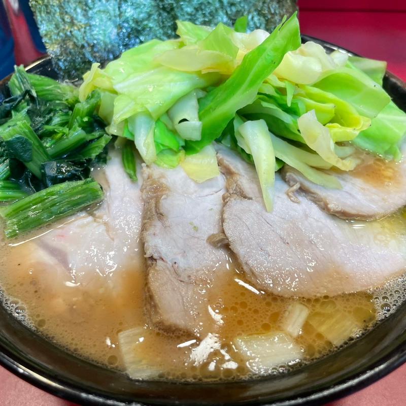 チャーシューメン＋キャベツ(らーめん 谷瀬家)