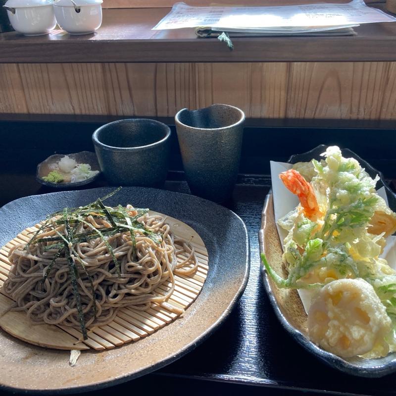 天ぷら蕎麦（越後10割蕎麦）(十割蕎麦 彦兵衛)