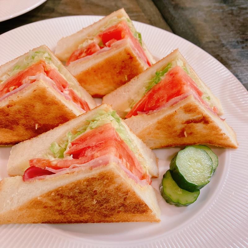 BLTサンドイッチ(喫茶 ブリッヂ)