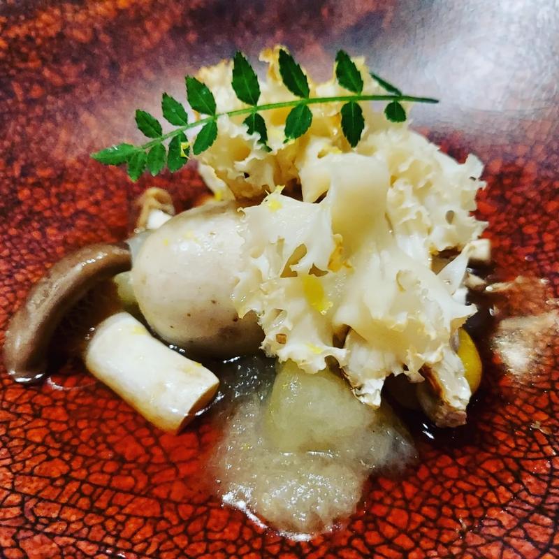 ディナースペシャルコース 鱧のソーセージ(A LA CIVETTE)