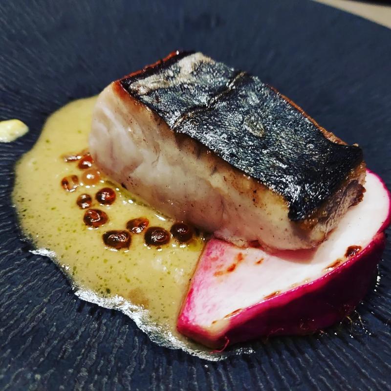 ディナースペシャルコース サワラのポワレ(A LA CIVETTE)